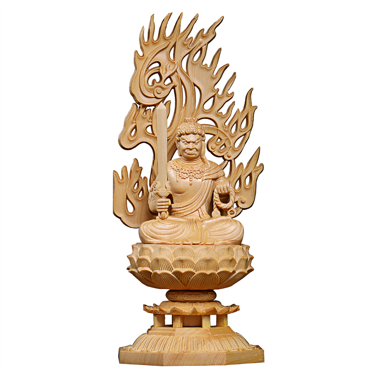 仏像 不動明王 木彫り
